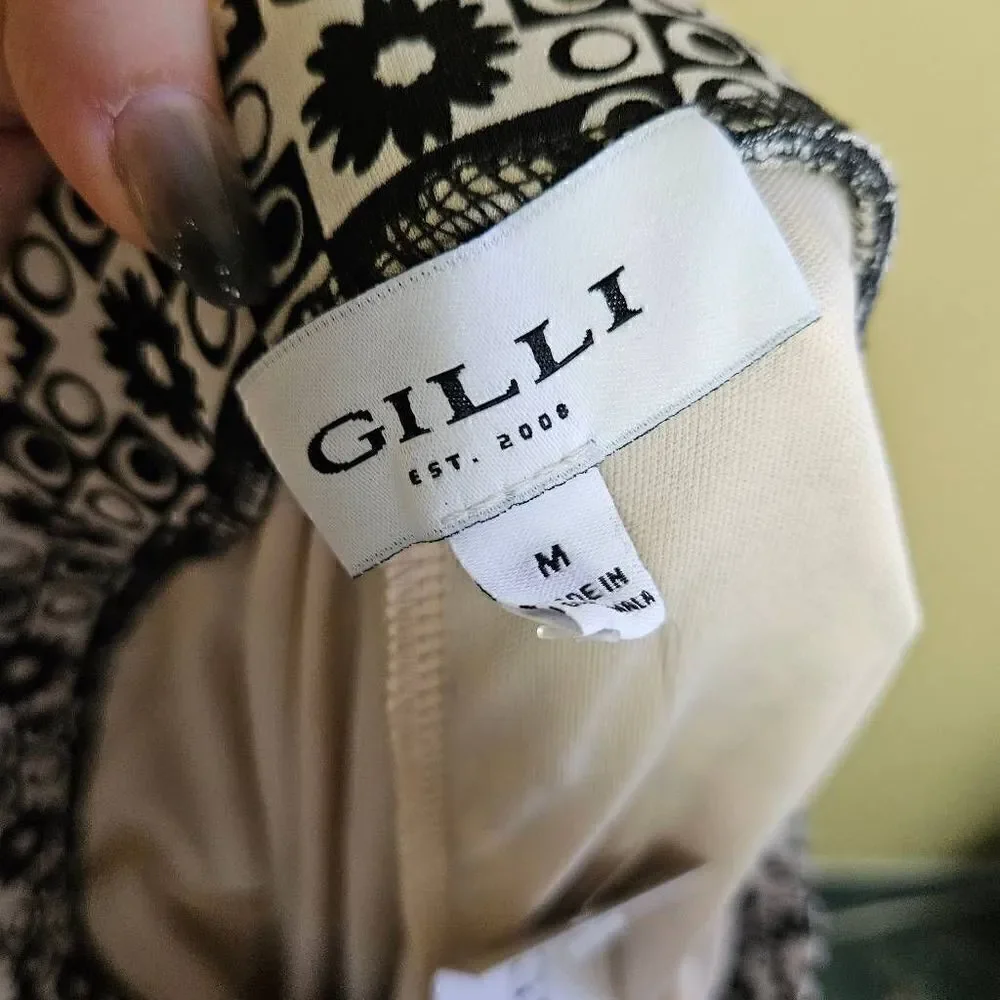 NWT Gilli Geometric Skirt
